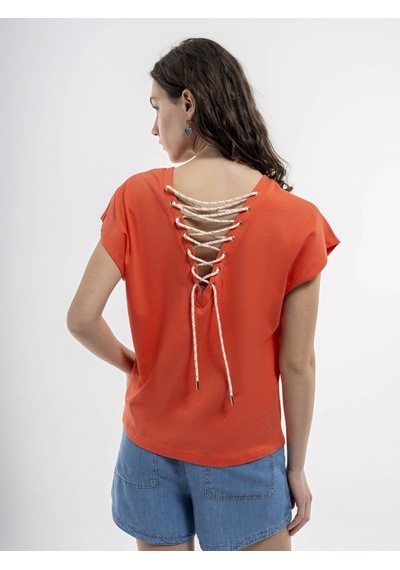 Loft Kadın T-shirt Turuncu Lf2035304 24yp69000212 P6959