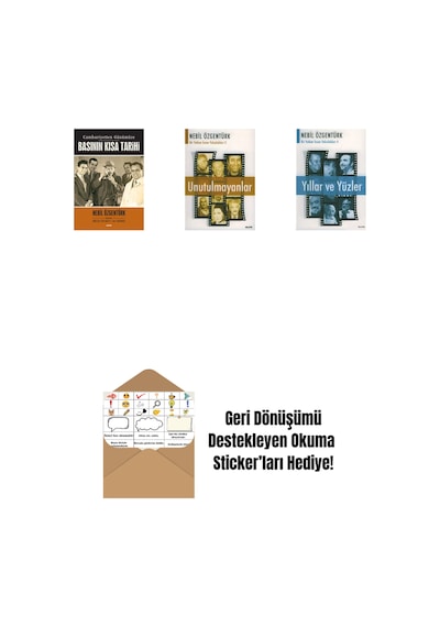 Basının Kısa Tarihi + Unutulmayanlar + Yıllar Ve Yüzler + Okuma Sticker'ları
