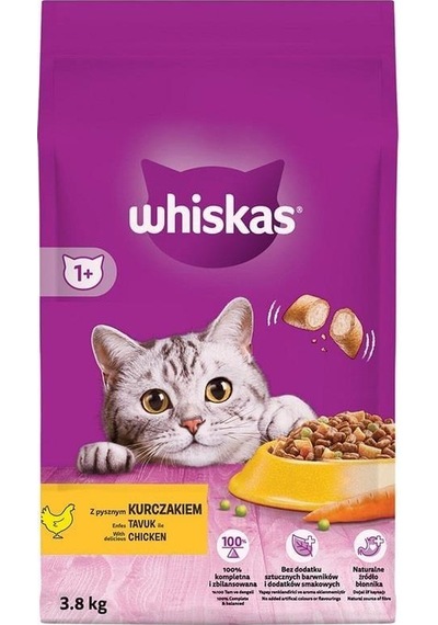 Whiskas Tavuklu Yetişkin Kedi Maması 3,8 Kg