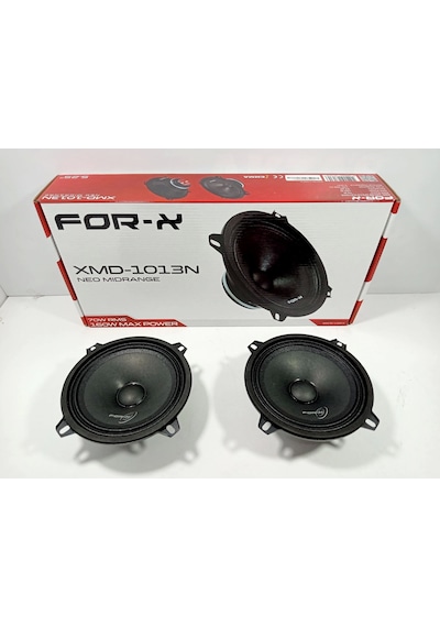 For-x Midrange 13cm For-x Xmd-1013n 160w 70rms 13cm Midrange Hoparlör