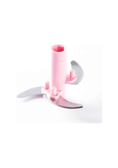 Tantitoni Füme Pembe Küçük Pratik Doğrayıcı 400ml Pembe