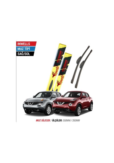 Nissan Juke İnwells Muz Silecek Takımı 2010-2016
