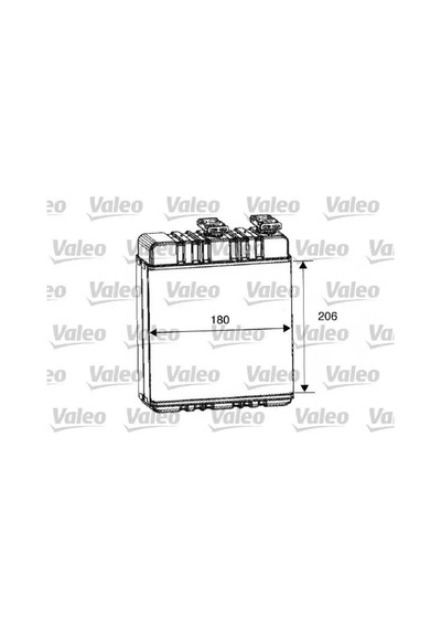 Opel Astra G Kalorifer Petegi 1.6 1998-2009 Valeo 812222