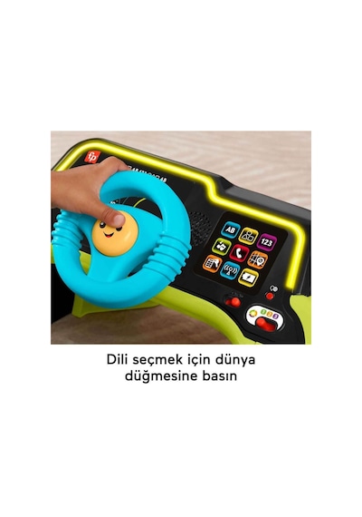 Fisher Price Sesli Ve Işıklı Eğlen Ve Öğren İlk Arabam Hyr91