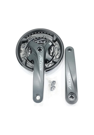Shimano Altus Fc-m2000 40/30/22t 175mm 3x9 Uyumlu Aynakol Shimano Aynakol Crankset 9-speed Fc-m2000