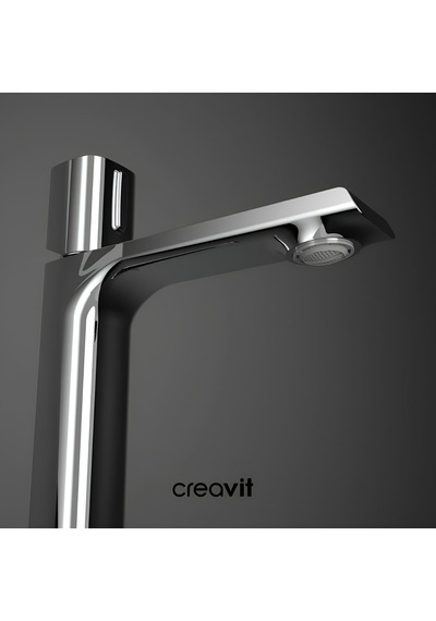 Creavit Alfa Lavabo Banyo Eviye Bataryası 3'lü Set AL1500-AL2500-AL8500 Krom