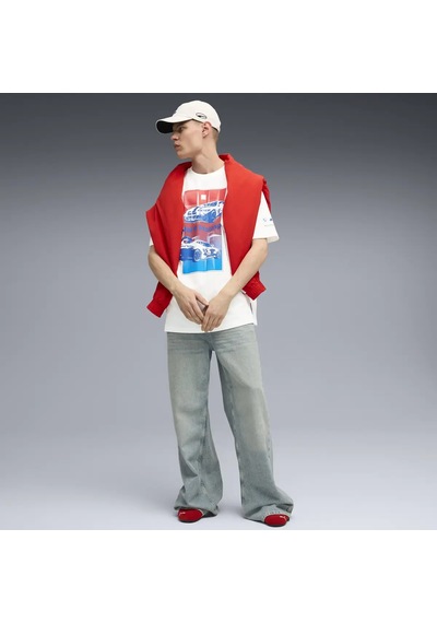 Puma Bmw Mms Block Tee Beyaz Erkek T-shirt