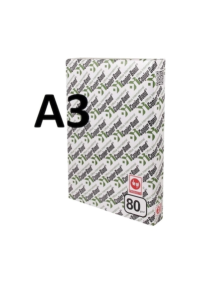 Copier Bond A3 80gr/m2 Fotokopi Kağıdı 1 Koli (5'li Paket)