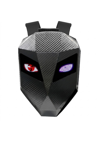 Missidea Black Knight Led Işıklı Sırt Çantası Motorcu Çantası Büyük Boy Siyah