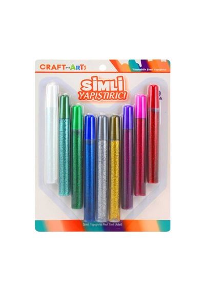 Craft And Arts Yıkanabilir Simli Yapıştırıcı 9 Renk 11 Ml 51014104