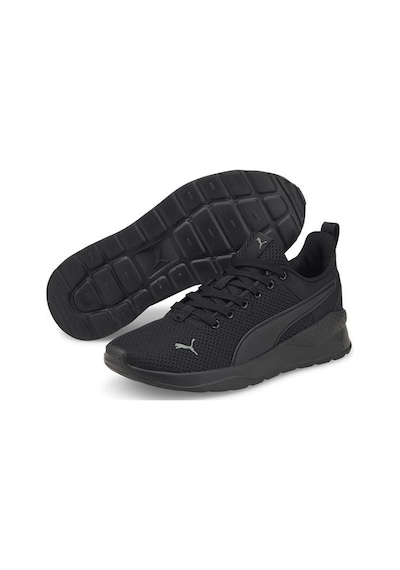 Puma Anzarun Lite Jr Çocuk Siyah Koşu Ayakkabısı