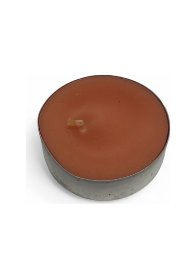 Tealight Sandal 6 Lı Mum Kahverengi