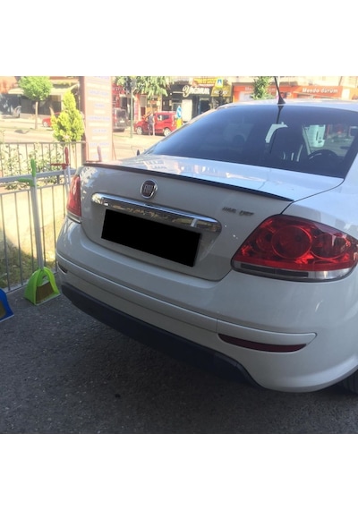 Fiat Linea Spoiler Bagaj Üstü Çıta. Parlak Siyah