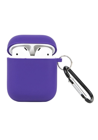 Ithınk Apple Uyumlu AirPods 2. Nesil Kulaklık Kılıfı Mor