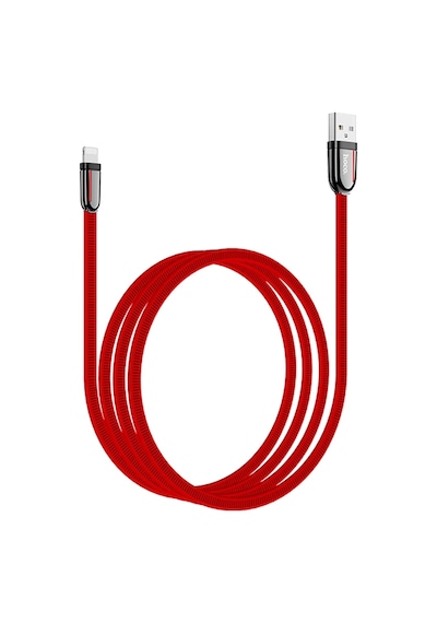 Hoco. U74 Usb To Lightning Şarj Data Kablosu - Kırmızı