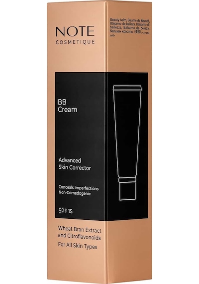 Note Cosmetics BB Cream 100 Porcelain Nemlendirici Etkili Doğal Kapatıcı SPF 15 BB Krem