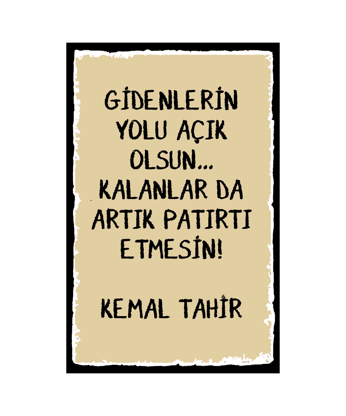 Yazılı Retro Ahşap Poster Renkli - 640244961 Renkli