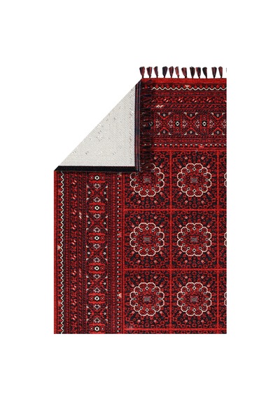 Luxess Buhara 1151 Kırmızı Pamuk Taban Halı Kırmızı - Kırmızı