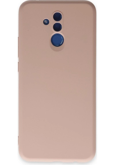 Newface - 604 - Huawei Mate 20 Lite Kılıf Nano İçi Kadife Silikon - Csmo-tex - - Pudra