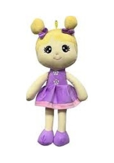 Jasper Toys Peluş Prenses Bebek 40 Cm Mor