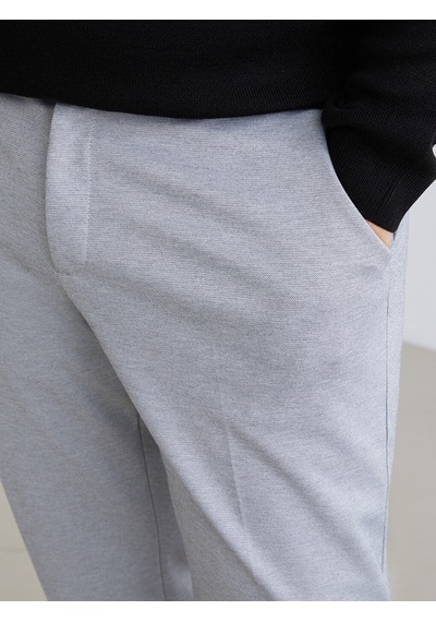 Lcwaıkıkı Classic Gri Büyük Beden Erkek Chino Pantolon