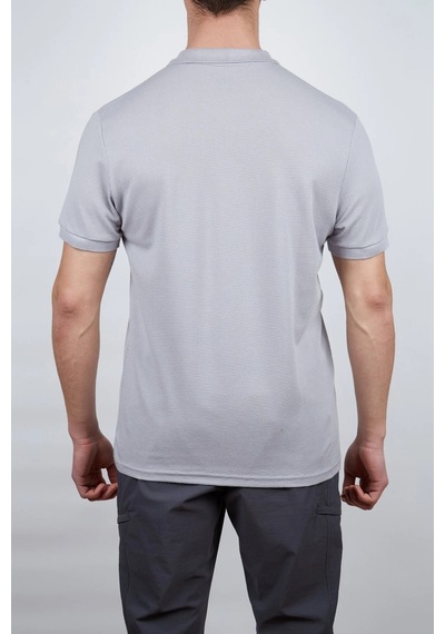 Alpinist Roc Erkek Polo T-shirt - Gri