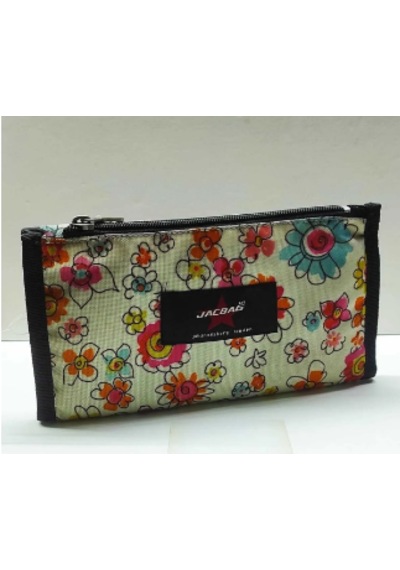 Jacbag Duplex Kalem Kutusu Çiçek Desenli