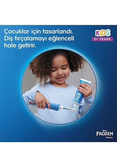Oral-B D100 Vitality Frozen Özel Seri Çocuklar İçin Şarj Edilebilir Diş Fırçası