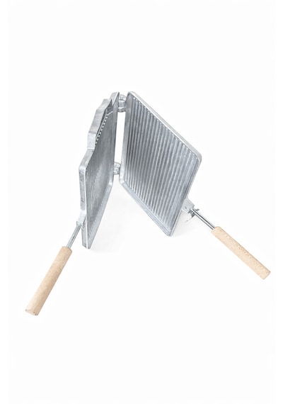 El Tost Makinesi Ocak Üstü Gri (Küçük)