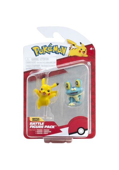 Pokemon Battle 2'li Figür Seti - Pikachu Ve Froakie Pkw4071