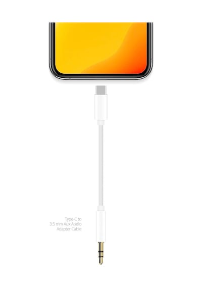 Samsung Galaxy S24 Fe İle Uyumlu Type C To 3.5 Mm Aux Kablosu 1m Ac06 Tak Çalıştır