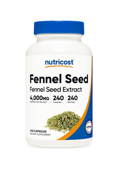 Fennel Seed 4,000 Mg 240 Capsules