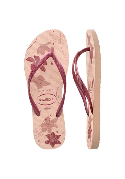 Slim Organic Pink Kadın Terlik-4858 Pembe