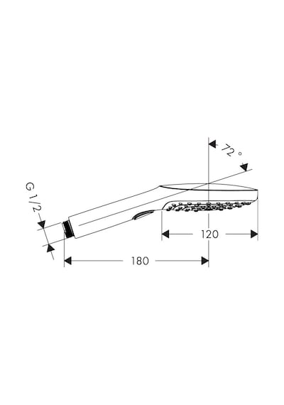 Hansgrohe Raındance Select E El Dusu 120 3jet Mat Bronz 26520140