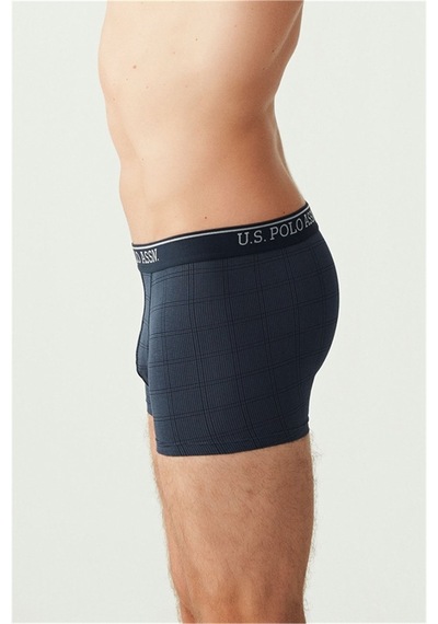 U.S. Polo Assn. U.s Polo Assn. 80263 Erkek 3 Lü Boxer-lacivert&grimelanj&indigobaskılı Lacivert