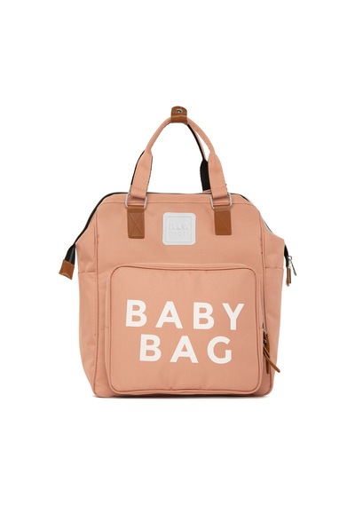 Bagmori Baby Bag Baskılı Cepli Anne Bebek Bakım Sırt  Çantası