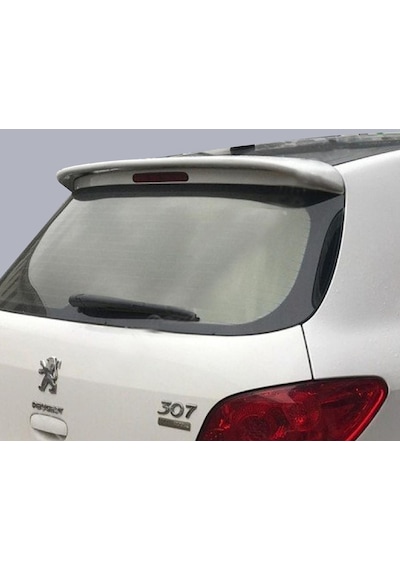 Peugeot 307 Spoiler, Abs Plastik Piano Black Parlak Siyah Spoyler
