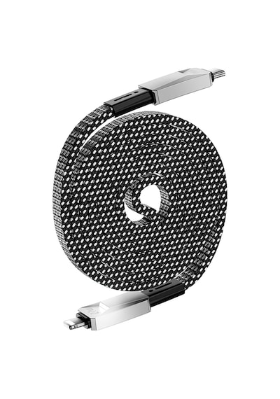 Wiwu Wi-c077 Cyberlink Serisi Type-c To Lightning Hızlı Şarj Özellikli Şarj Kablosu 27w 1m Gümüş Gümüş