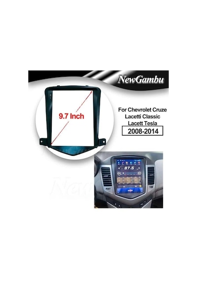 Chevrolet Cruze Tesla Android Teyp Çerçeve - Soket - Canbus
