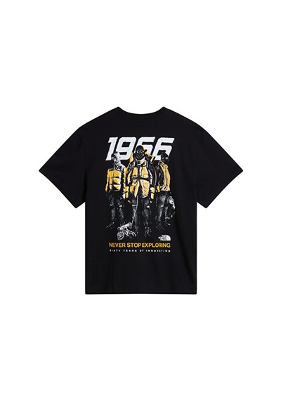 The North Face U 60th Annıversary 1 Relaxed Ss Tee Unisex Outdoor Tişörtü Nf0a8h69jk31 Siyah