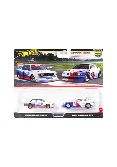 Hot Wheels Car Culture Premium Arabalar 2'li Paket Jbk99 1/64 Model Araba