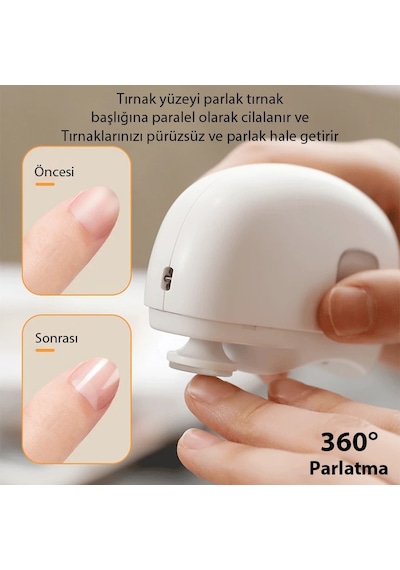 Ezere Elektrikli Tırnak Makası Ve Törpüsü Otomatik Tırnak Makası- 5775
