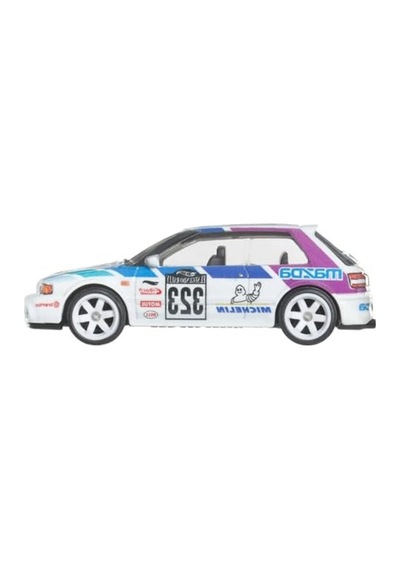 Hot Wheels Premium Car Culture, Mazda 323 Gtr Eğlenceli Model Seti