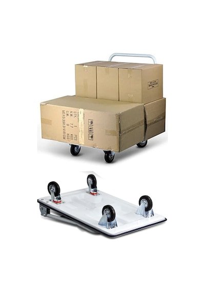 Staxx Katlanır Platform 300 KG Kapasiteli  Koli Yük Paket Taşıma Arabası