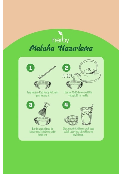 Herby Premium Matcha Antep Fıstığı Aromalı