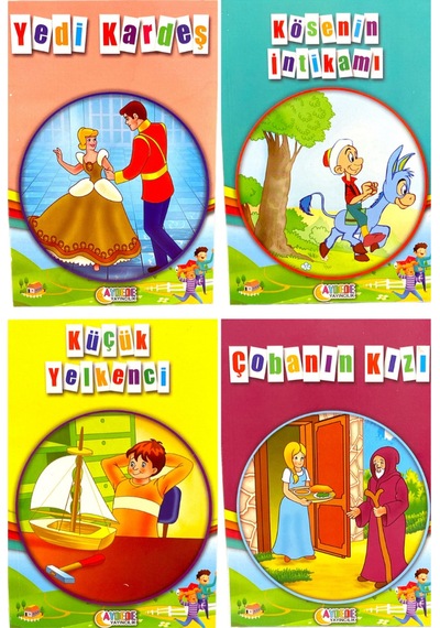 Eğitici Mavi Kalem Öyküler Çocuk Kitapları 8 Kitap