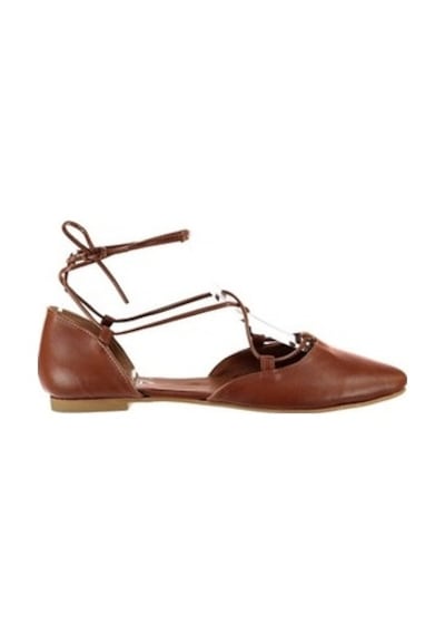 Fox Shoes Taba Kadın Babet B726047209