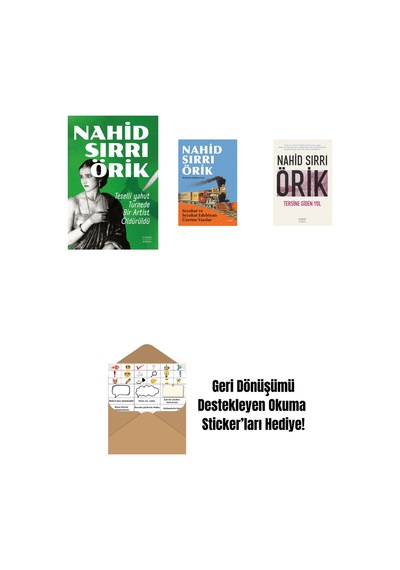 Teselli Yahut Turnede Bir Artist Öldürüldü + Seyahat Ve Seyahat Edebiyatı Üzerine Yazılar + Tersine Giden Yol + Okuma Sticker'ları