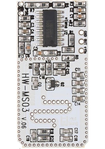 Hw-ms03 Mikrodalga Radar Sensör Modül 2.4ghz / 5.8ghz Kablosuz Alarm Dedektör Işık Kontrol Otomatik