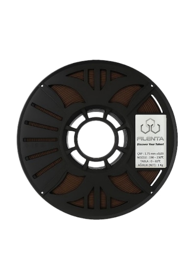 Filenta Kahverengi Pla Premium Filament 1.75mm 1kg 1.75mm